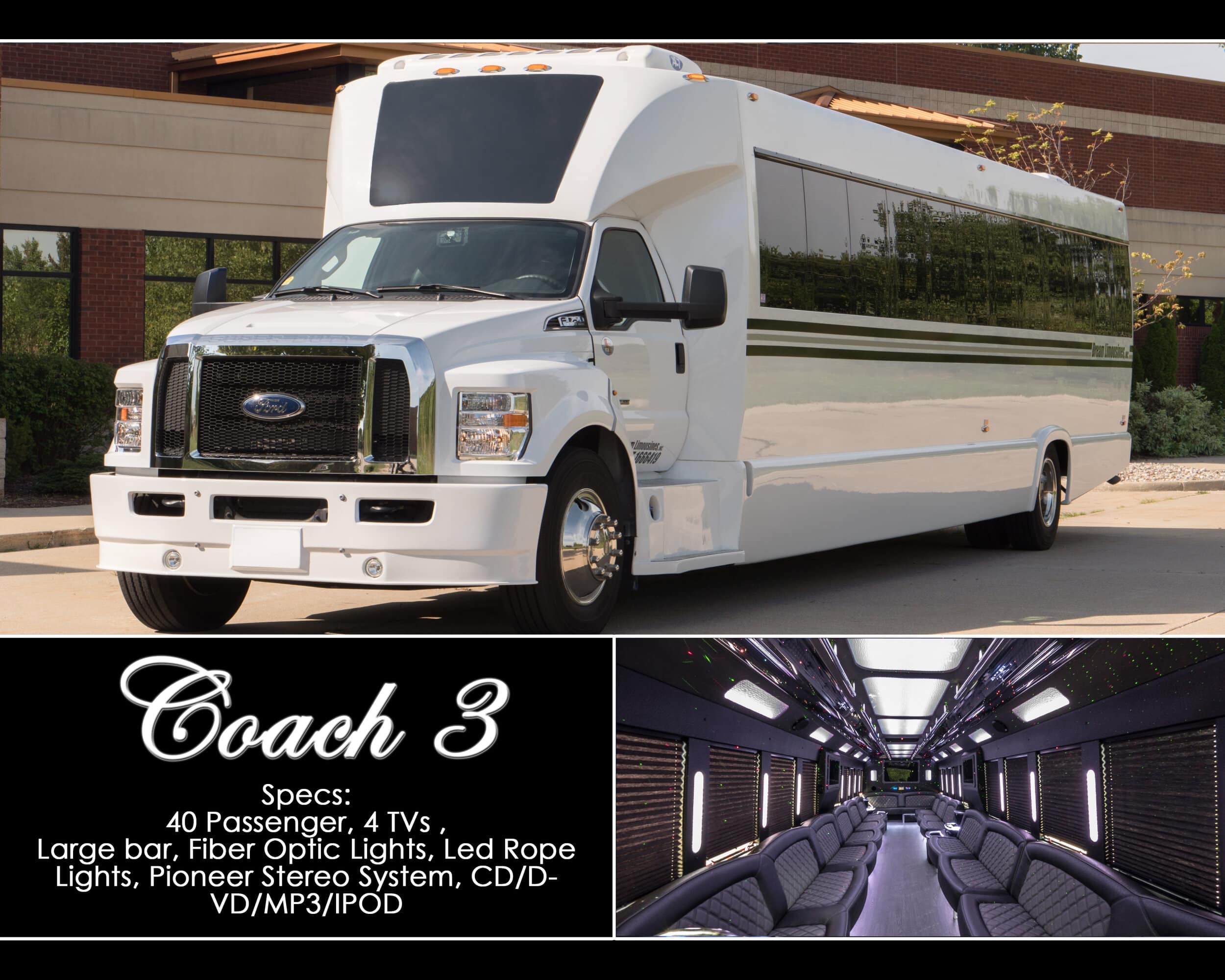 Coach 3 Party Bus